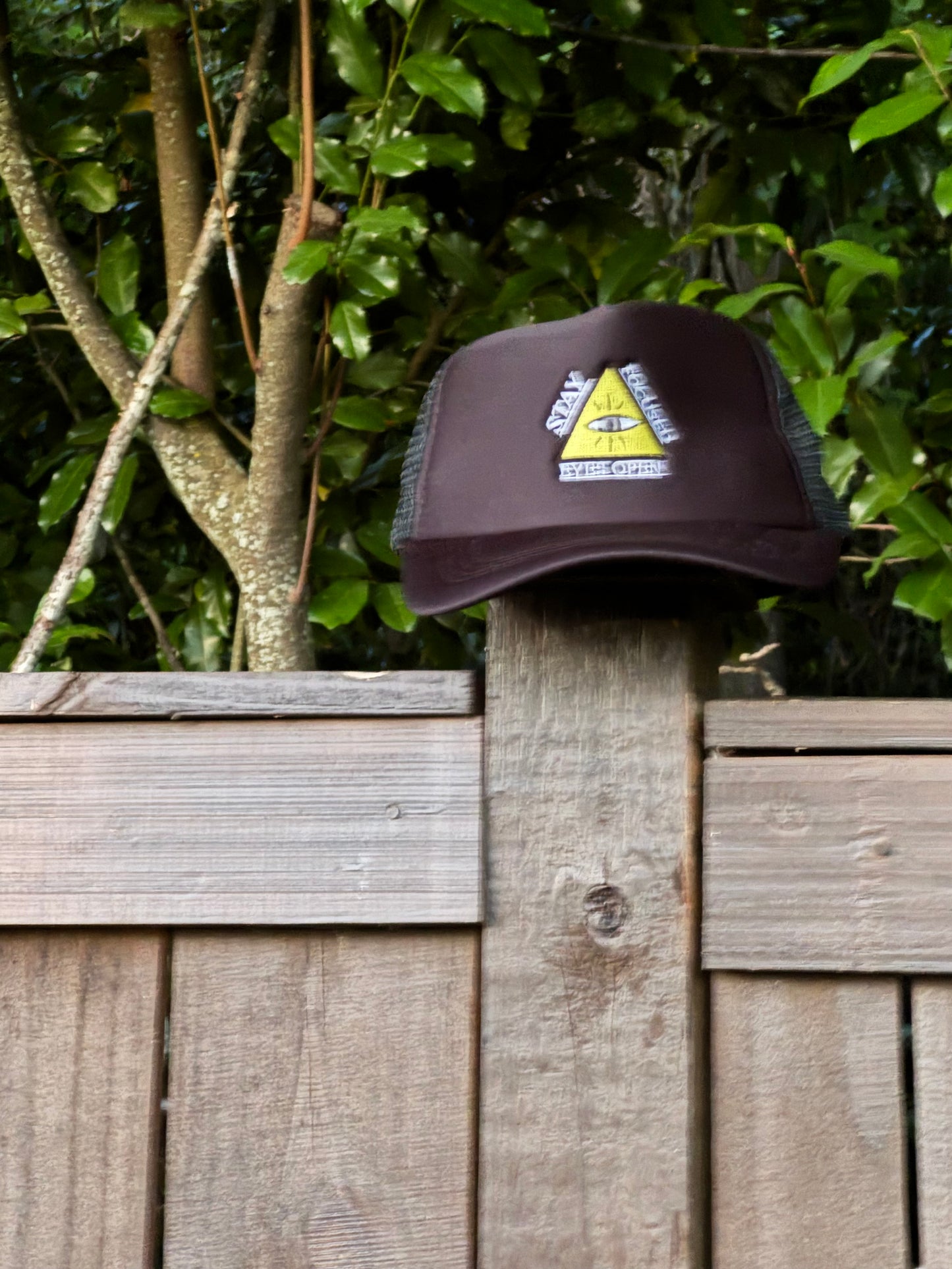 Stay Focused Black Trucker Hat